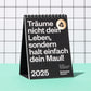 Demotivierender Tischkalender 2025